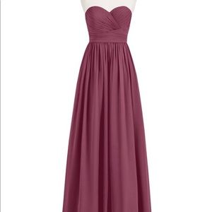 Azazie Jada Bridesmaid Dress in Mulberry